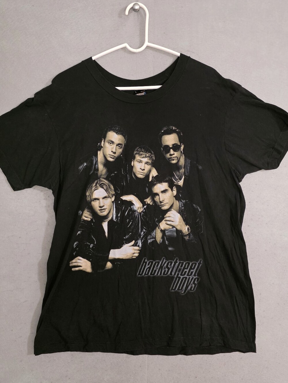 VTG 1998 Screen Stars Backstreet Boys Single Stitch Tour Shirt Size Large